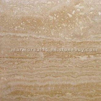 Roman Vein-Cut Polished Travertine