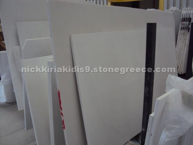 Thassos white marble slabs