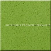 O51903 Grass Green Quartz Stone
