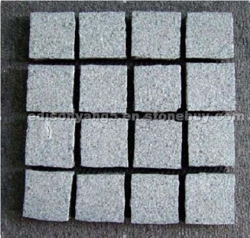 G603 Granite Paving Stone, Cube Stone