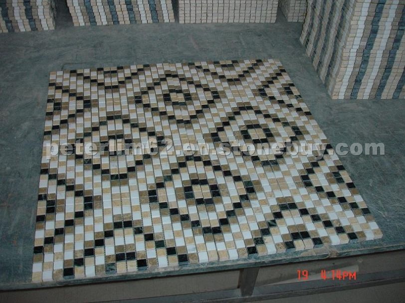 Stone mosaic tile