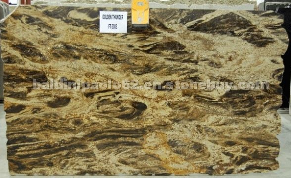 Golden Thunder granite