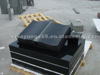 Book headstone