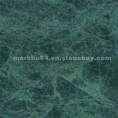 big flower green marble