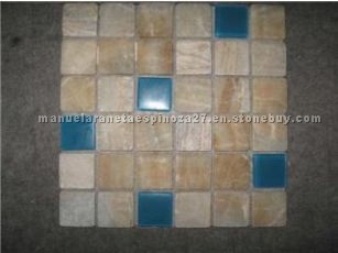 ONYX & GLASS MOSAIC 2 X 2