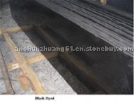Dyed Black Granite