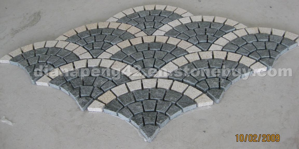 G612 Granite Fantail Paver