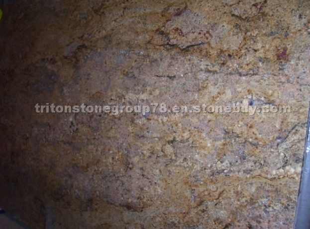 Gold Fantasy Granite slabs