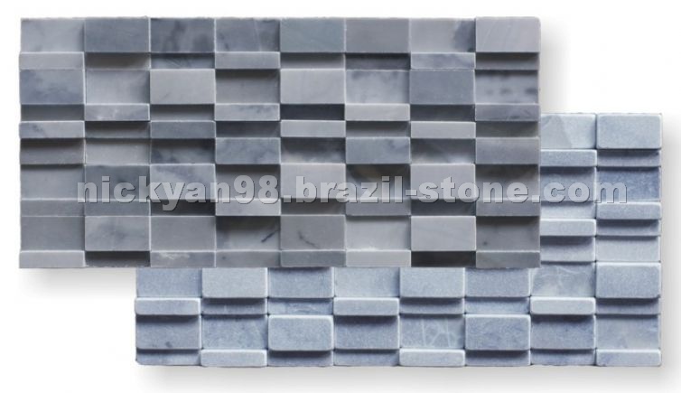 Light Blue Marble Mosaic