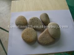 White Applanate Pebble