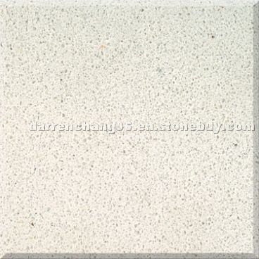 White quartz sufacing slab VNR-03
