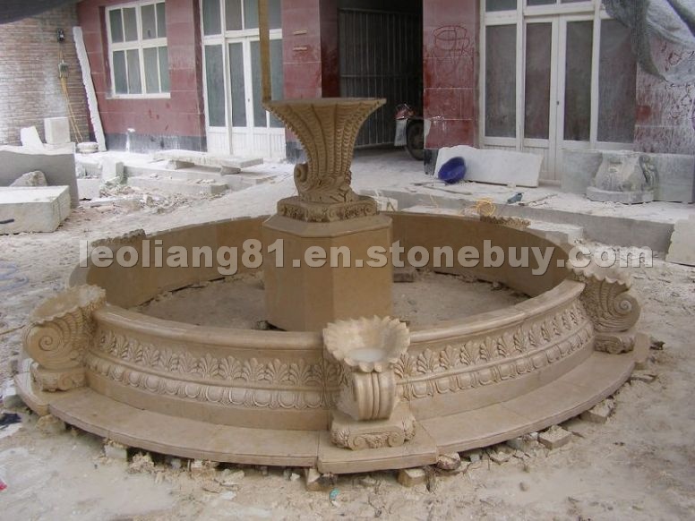 Antique carvings, fountains