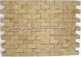 Beige Sandstone Brick Mosaic Tiles