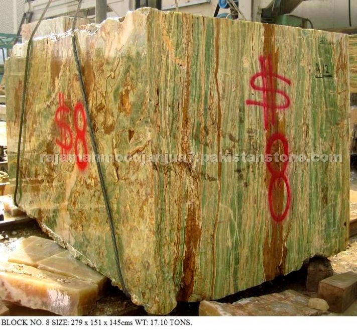 Dark Green Onyx Blocks 15