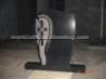 sell black granite tombstone