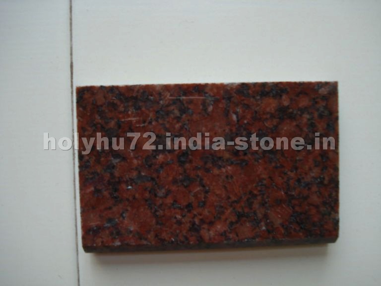 Ruby Red Granite - Big Flower