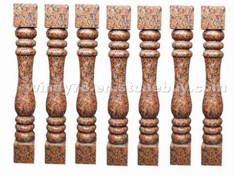 Red Granite Baluster