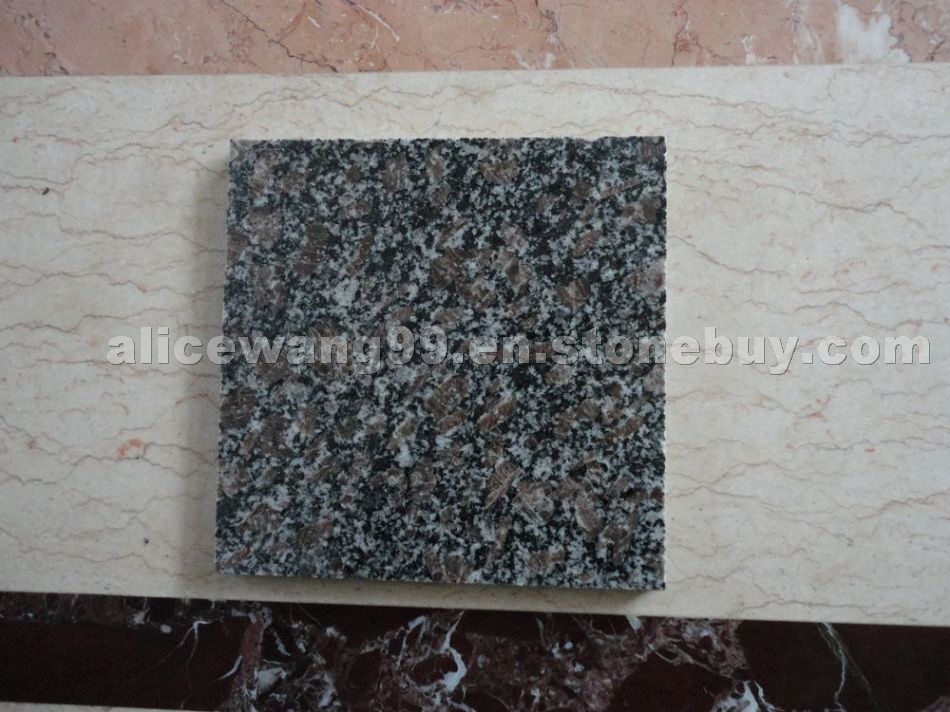 China brown granite stone
