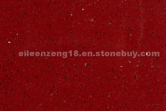 Silver star-red Compound Stone