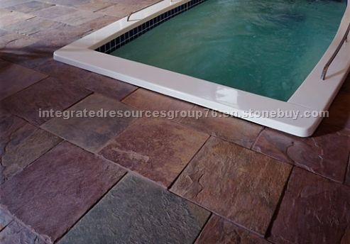 Lilac Slate Floor Tiles