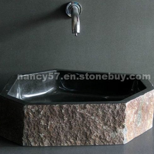 Shanxi black granite sink