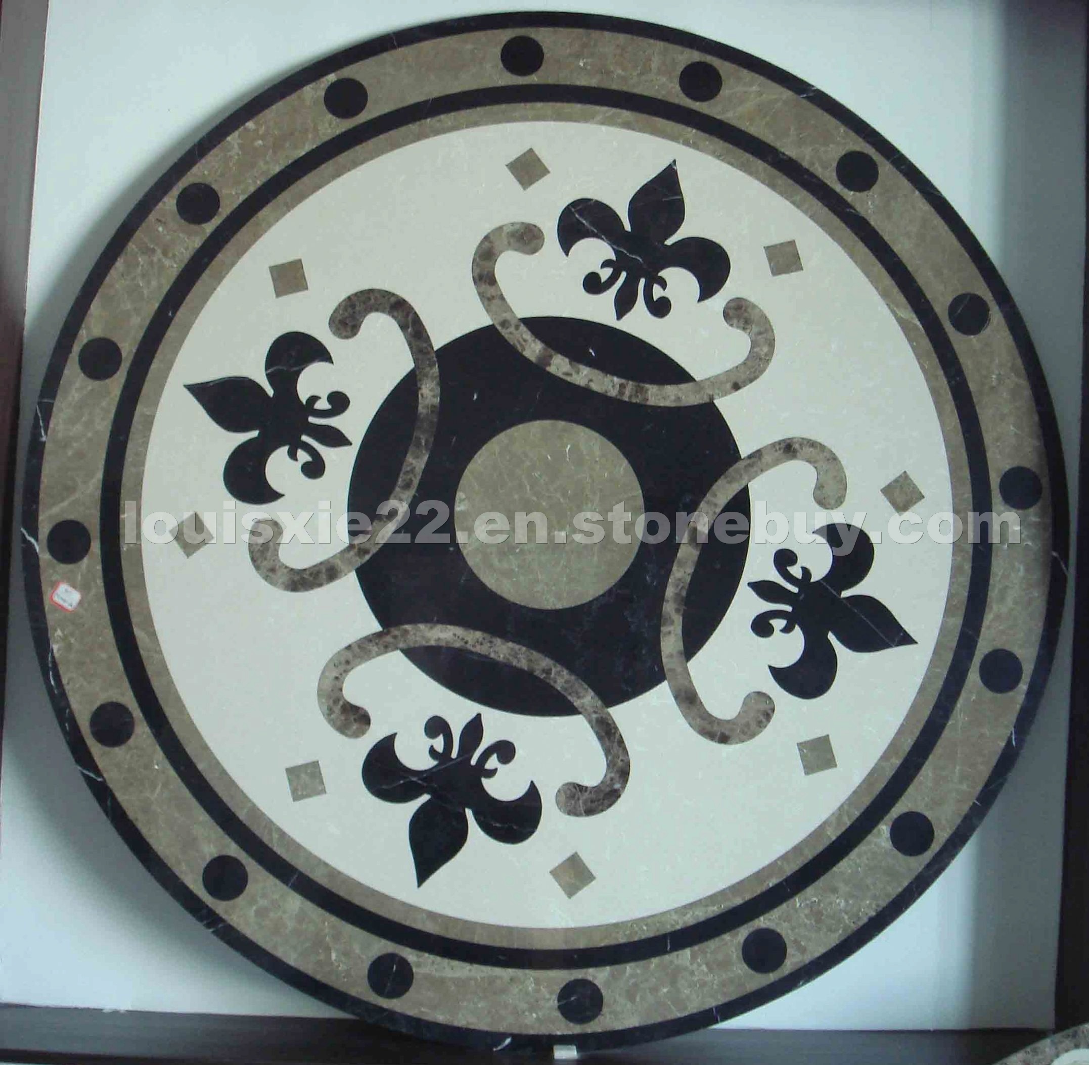 Waterjet Stone Medallions