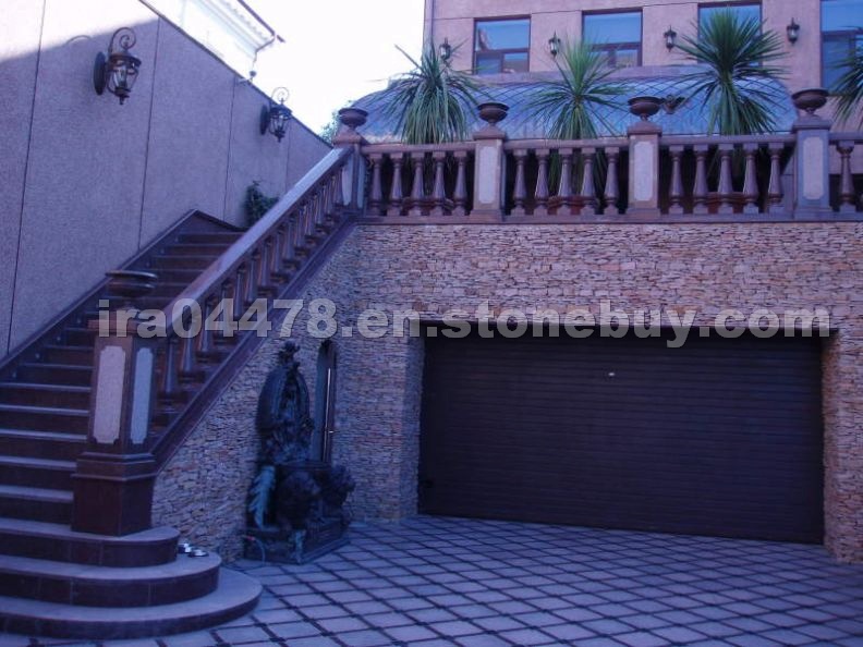 Carpazi. Balustrade of stair