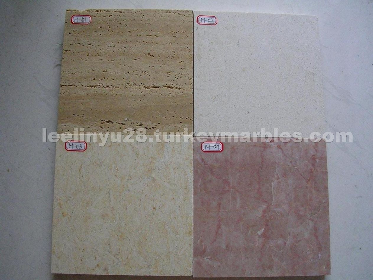 Beige marble