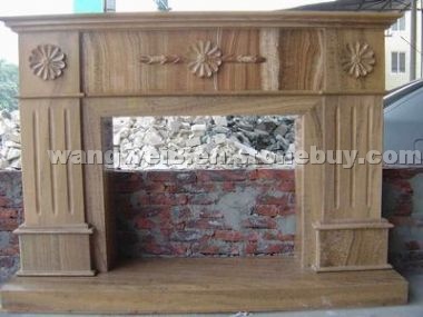 Stone Fireplaces, Marble Fireplace FP-009