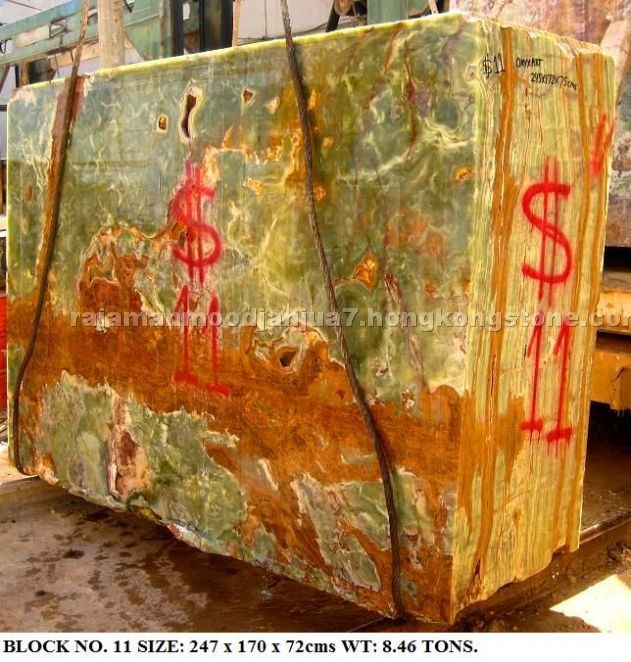 Dark Green Onyx Blocks 2
