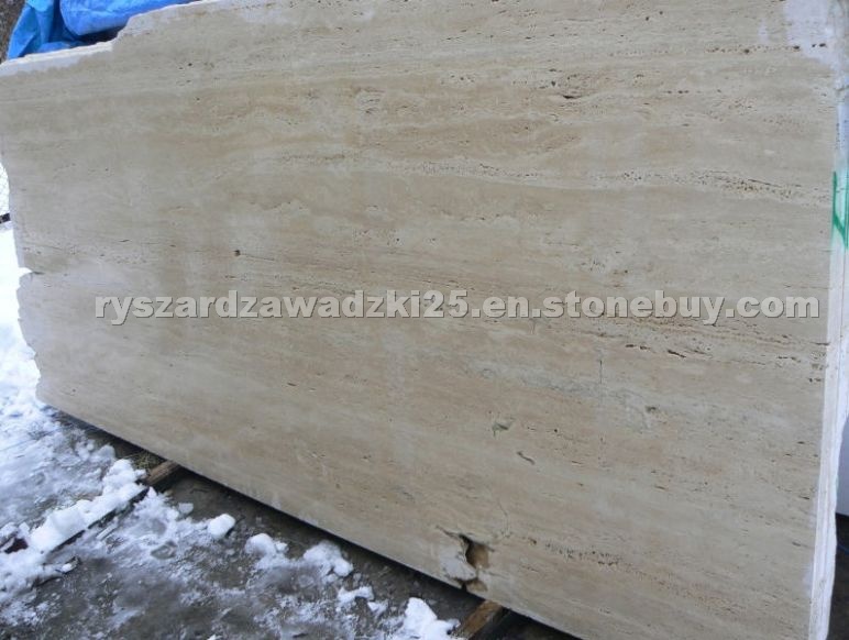 Travertino Classico Romano slabs