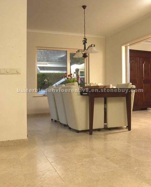 Giallo Cremo Anticato flooring