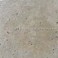 Travertine tiles - tumbled & unfilled