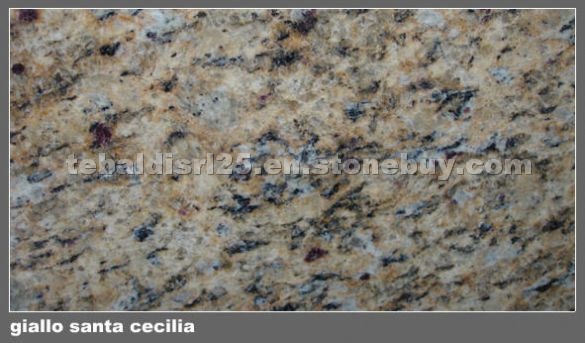 giallo santa cecilia granite