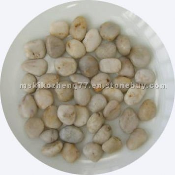 Natural river pebble