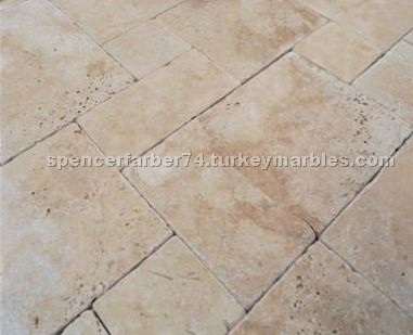 Ivory Antique Brushed Travertine