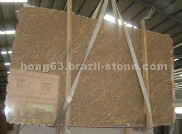 Giallo California imported granite slab Giallo California imported granite slab