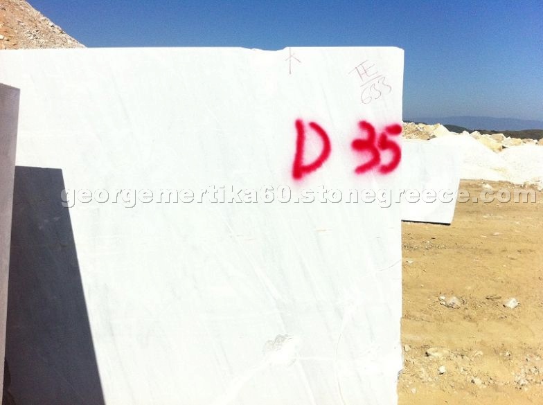 Thassos Snow White Marble Blocks