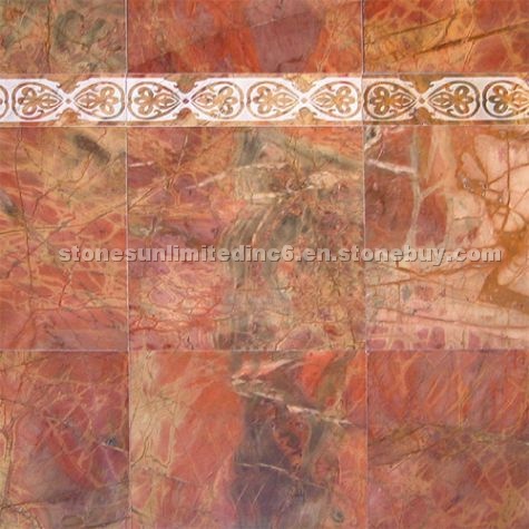 Rosa Damascus Marble tiles