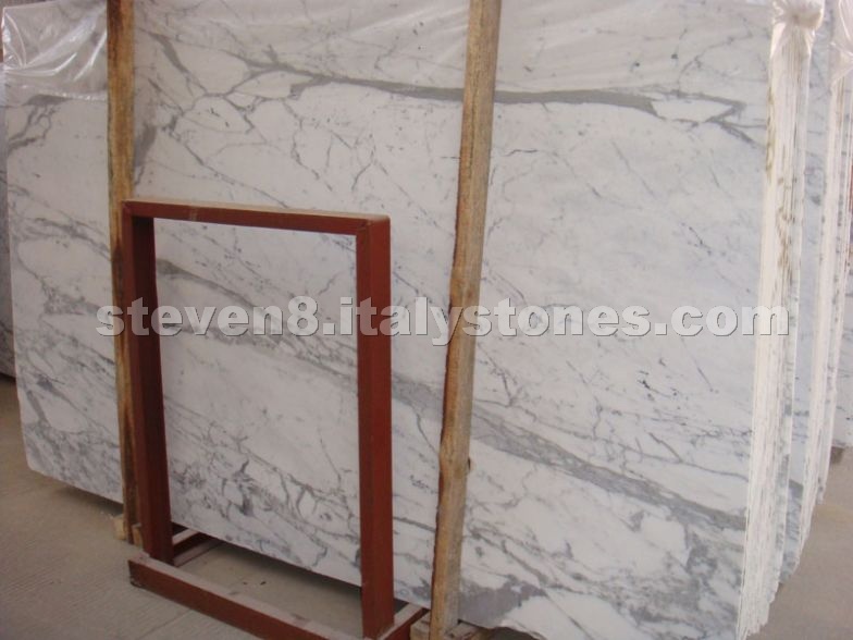 Snow white marble, White marble, Marble slabs