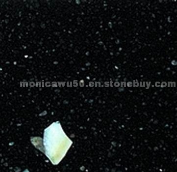 Shelly Black Quartz Stone - YQ002K