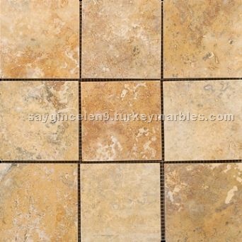 Golden Yellow Travertine