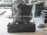 shaxi black granite tombstone