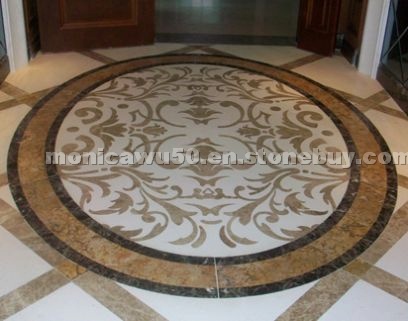 Medallion Water jet Mosaic Pattern