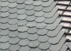 Roofing slate tile