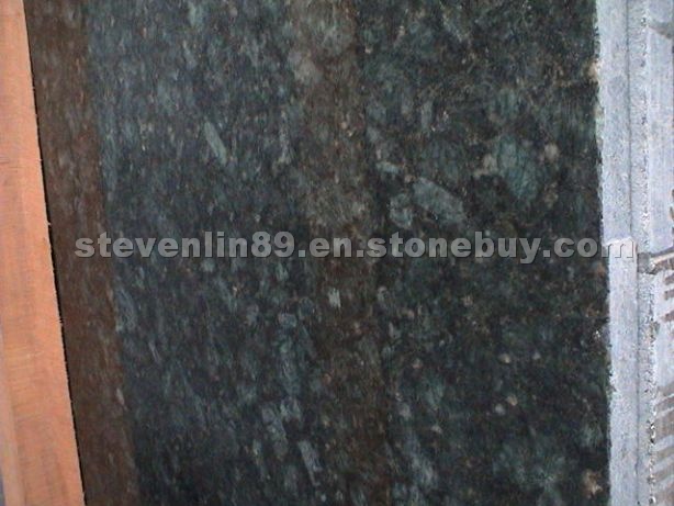 Peacock green granite