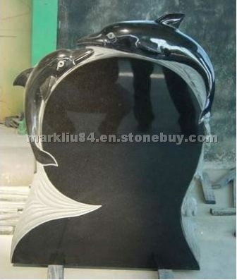 china black granite tombstone