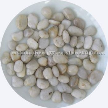 White pebble stone