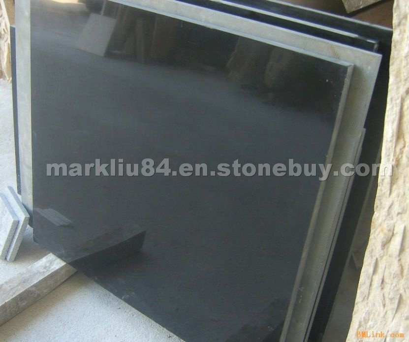 shanxi black granite slab