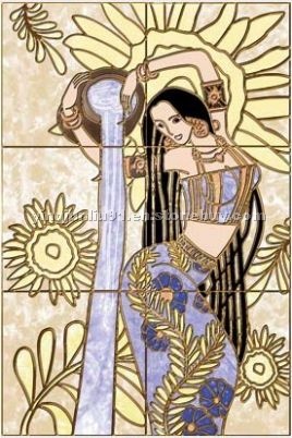 Ceramic Art Tile, Wall Art Tile